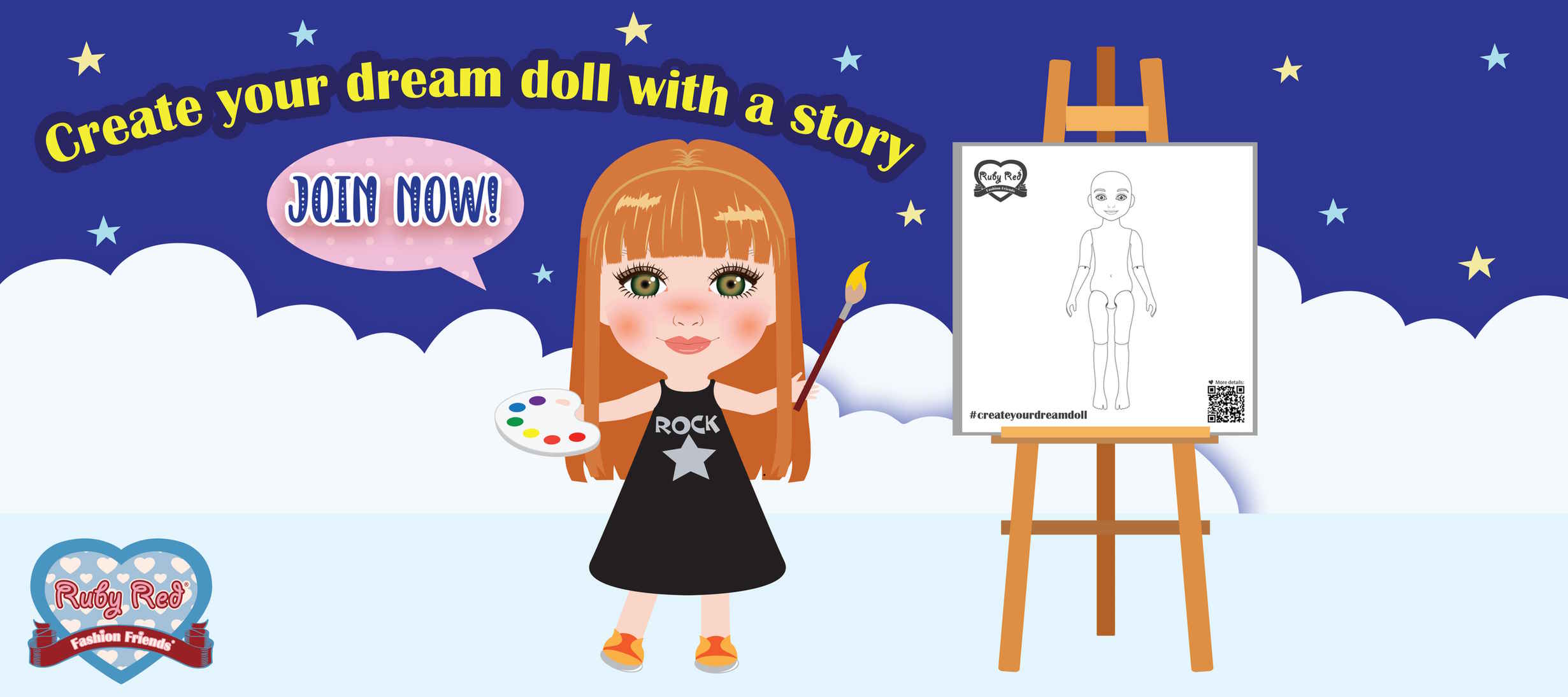 Join our Create Your Dream Doll program 